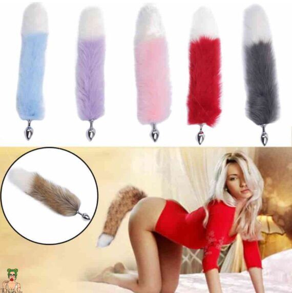 Cosplay Fur Fox tail Anal Butt Plug for Women THE NAUGHTY STORE Cosplay Fur Fox tail Anal Butt Plug for Women THE NAUGHTY STORE